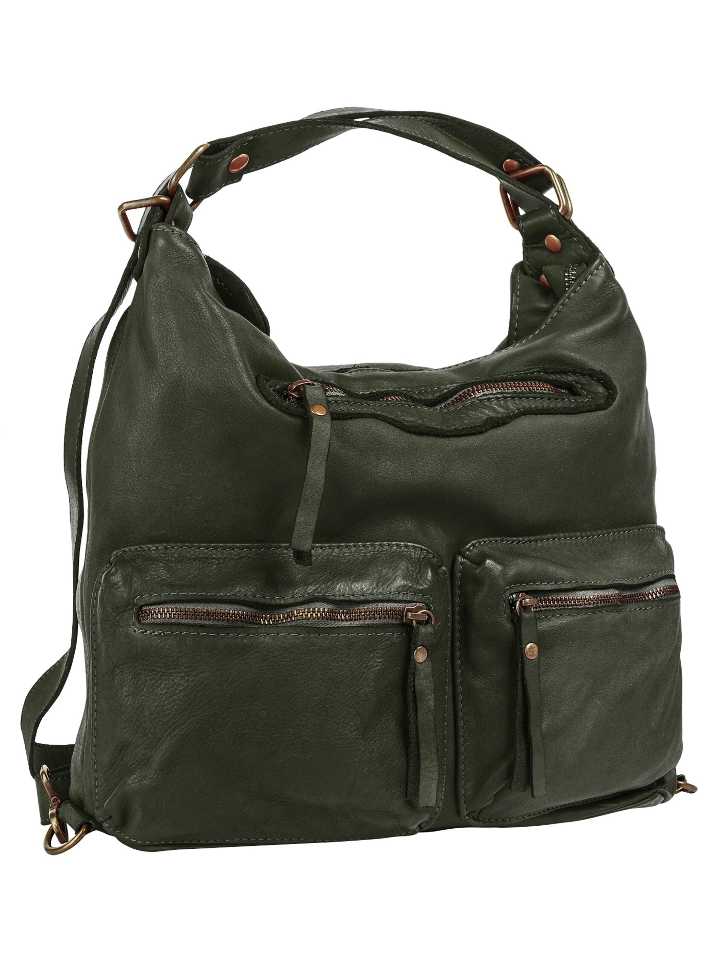 Cabas Samantha Look en vert
