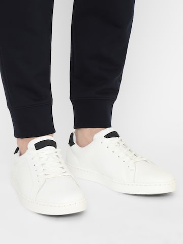 Rieker Platform trainers in White: front