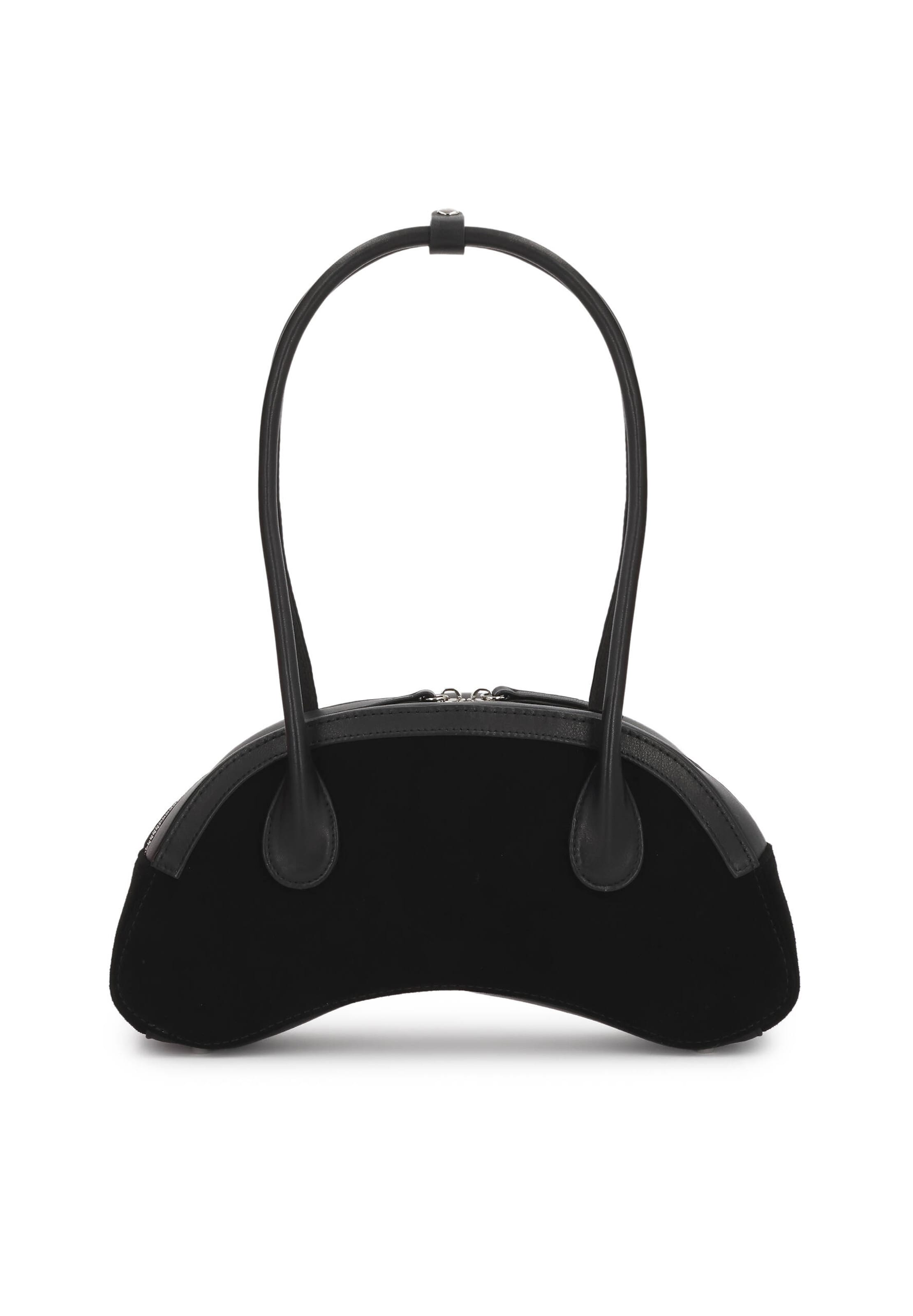 Borsa a spalla di Kazar Studio in nero: frontale