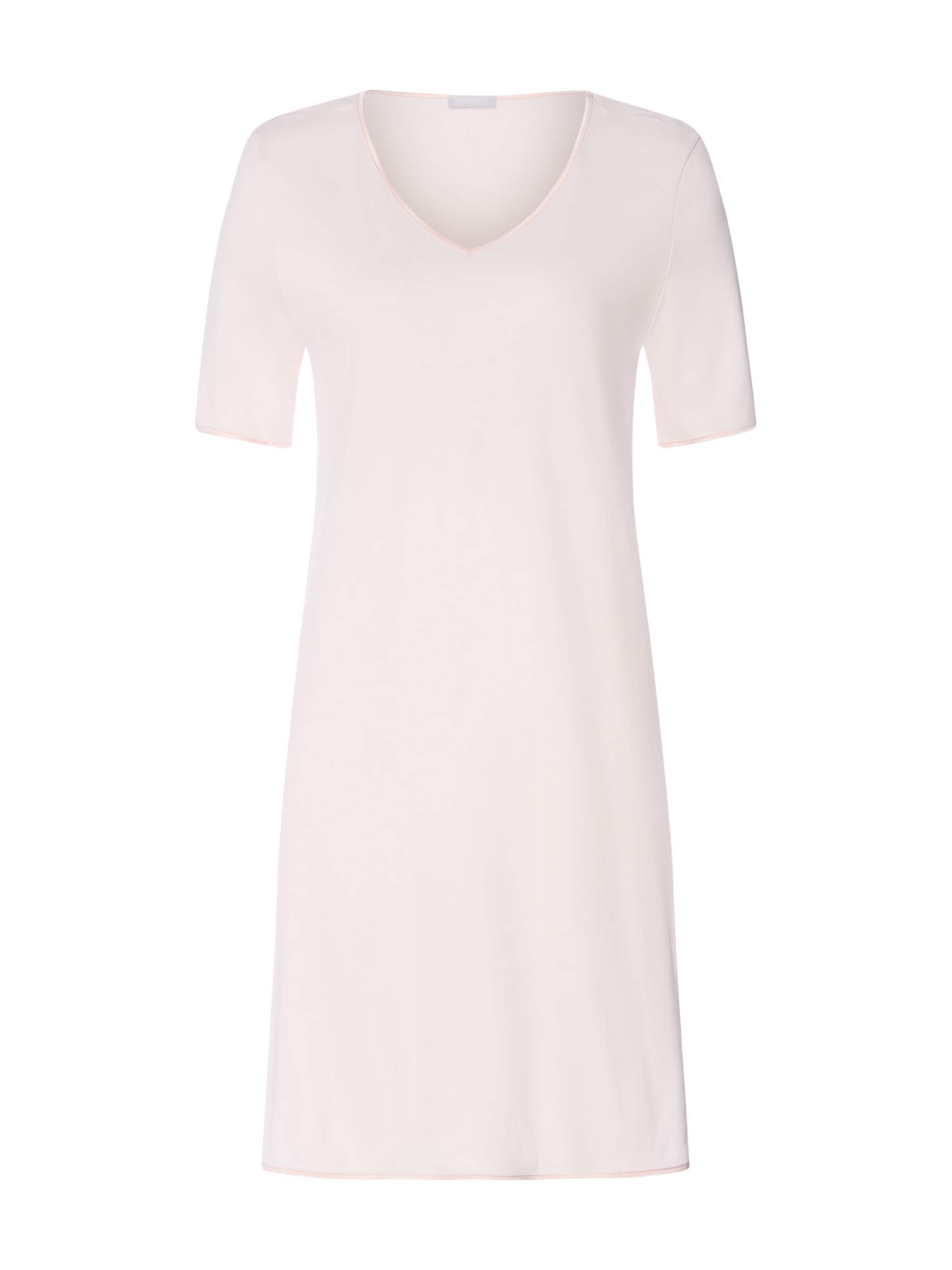 Chemise de nuit ' Cotton Silk ' Hanro en rose : devant