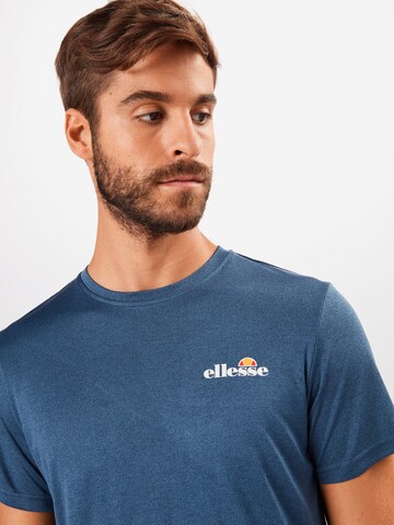 ELLESSE Regular fit Λειτουργικό μπλουζάκι 'Malbe' σε μπλε