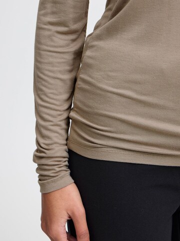 ICHI Shirt ' Philuca ' in Grey