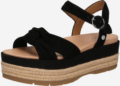 UGG Remsandal 'TRISHA' i svart, Produktvy