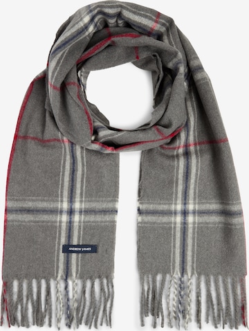 Andrew James Scarf in Grey: front