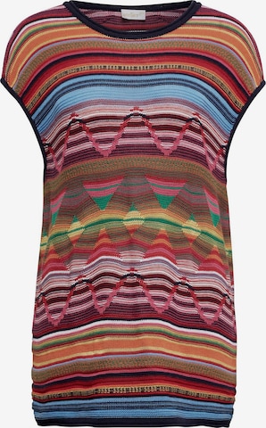 Goldner Pullover in Mischfarben: Vorderseite