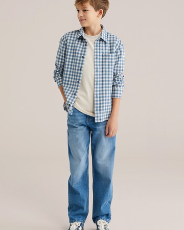 WE Fashion Loose fit Jeans in Blue