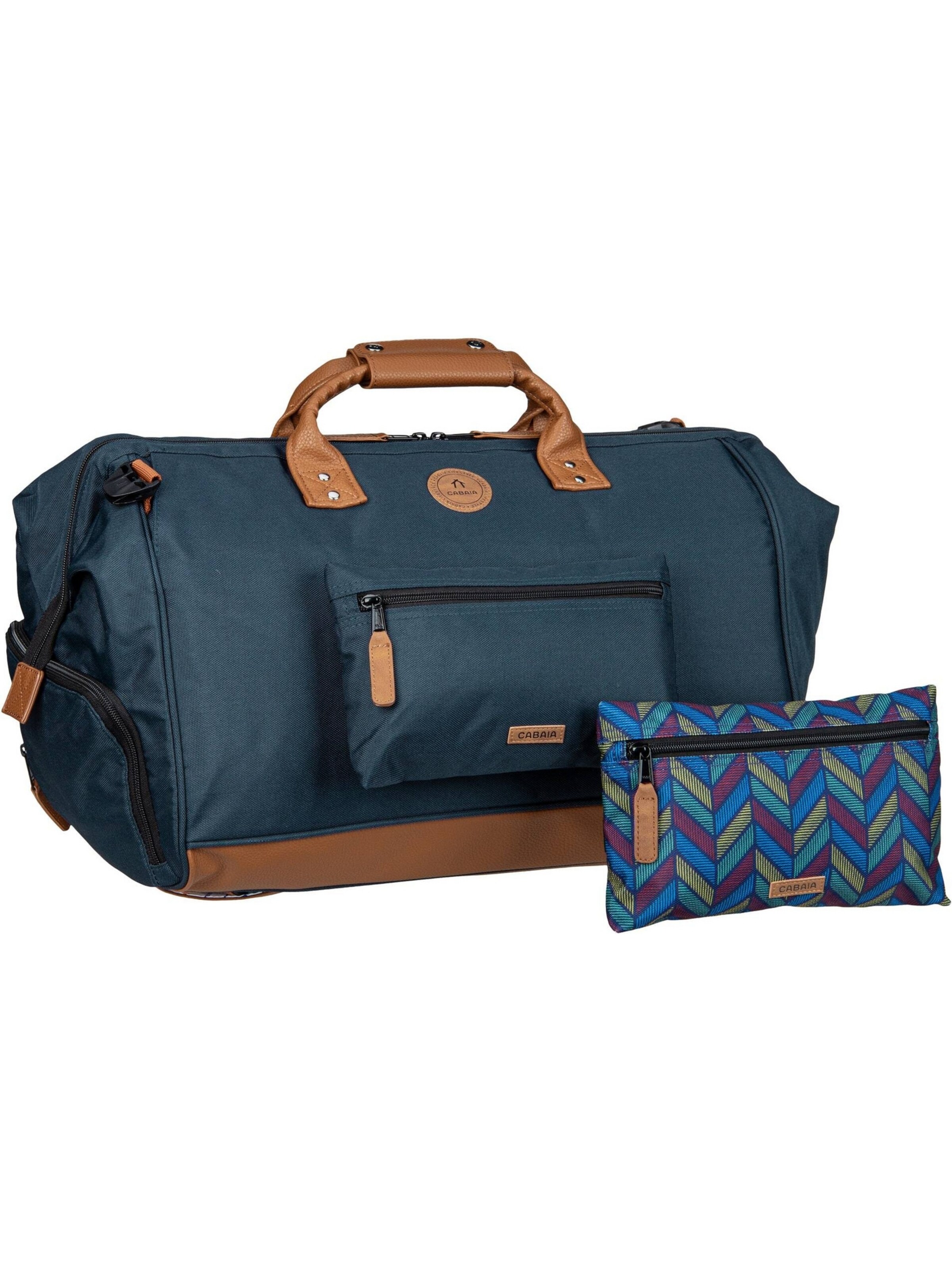 Cabaia Travel Bag in Blue: front