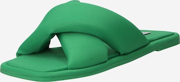 STEVE MADDEN - Sapato aberto 'DIXIE' em verde: frente