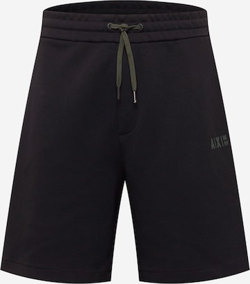 ARMANI EXCHANGE Regular Broek in Zwart: voorkant