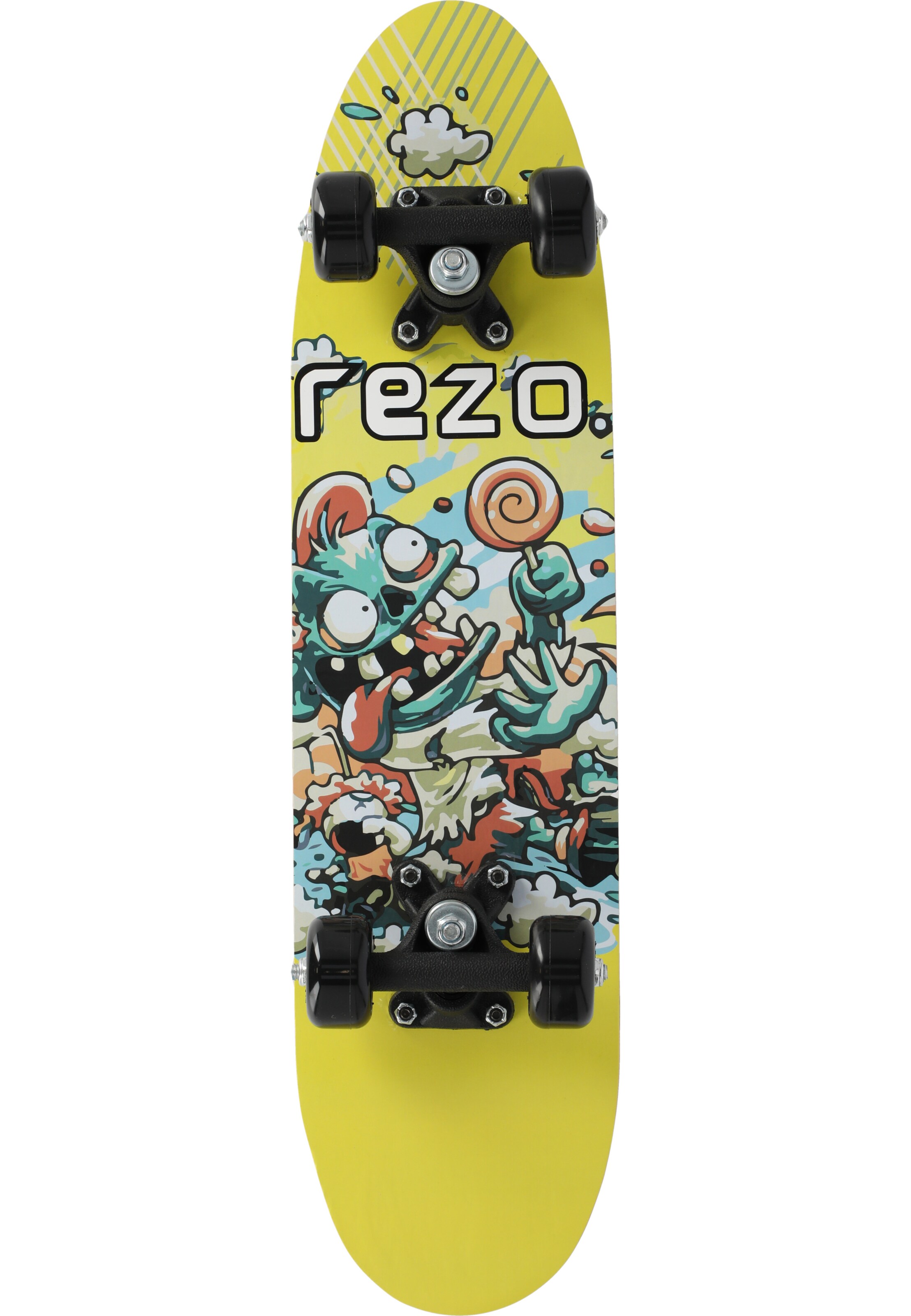 Rezo Skateboard 'Galit' in Gelb: Vorderseite