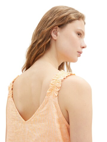 TOM TAILOR DENIM Bluse in Orange