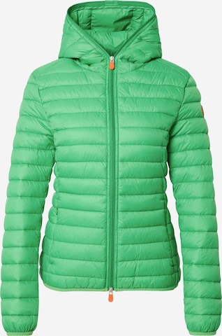 SAVE THE DUCK Between-Season Jacket 'DAISY' in Green: front