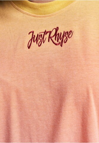 Just Rhyse T-Shirt 'Just Rhyse Sunlight' in Orange