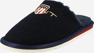 GANT - Pantufa 'Homesy' em azul: frente