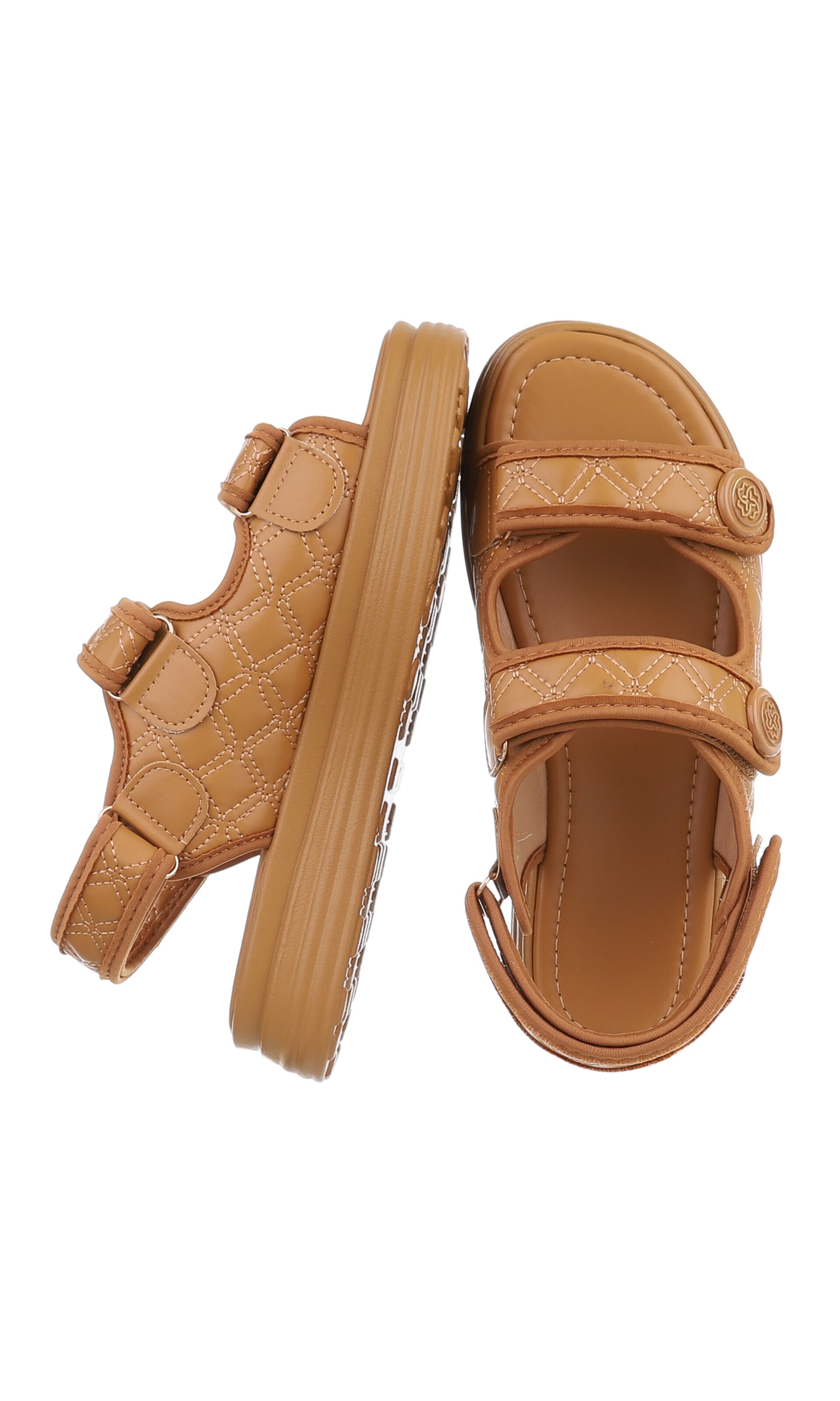 Ital-Design Sandale in Beige