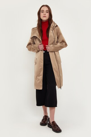Finn Flare Between-seasons coat in Beige