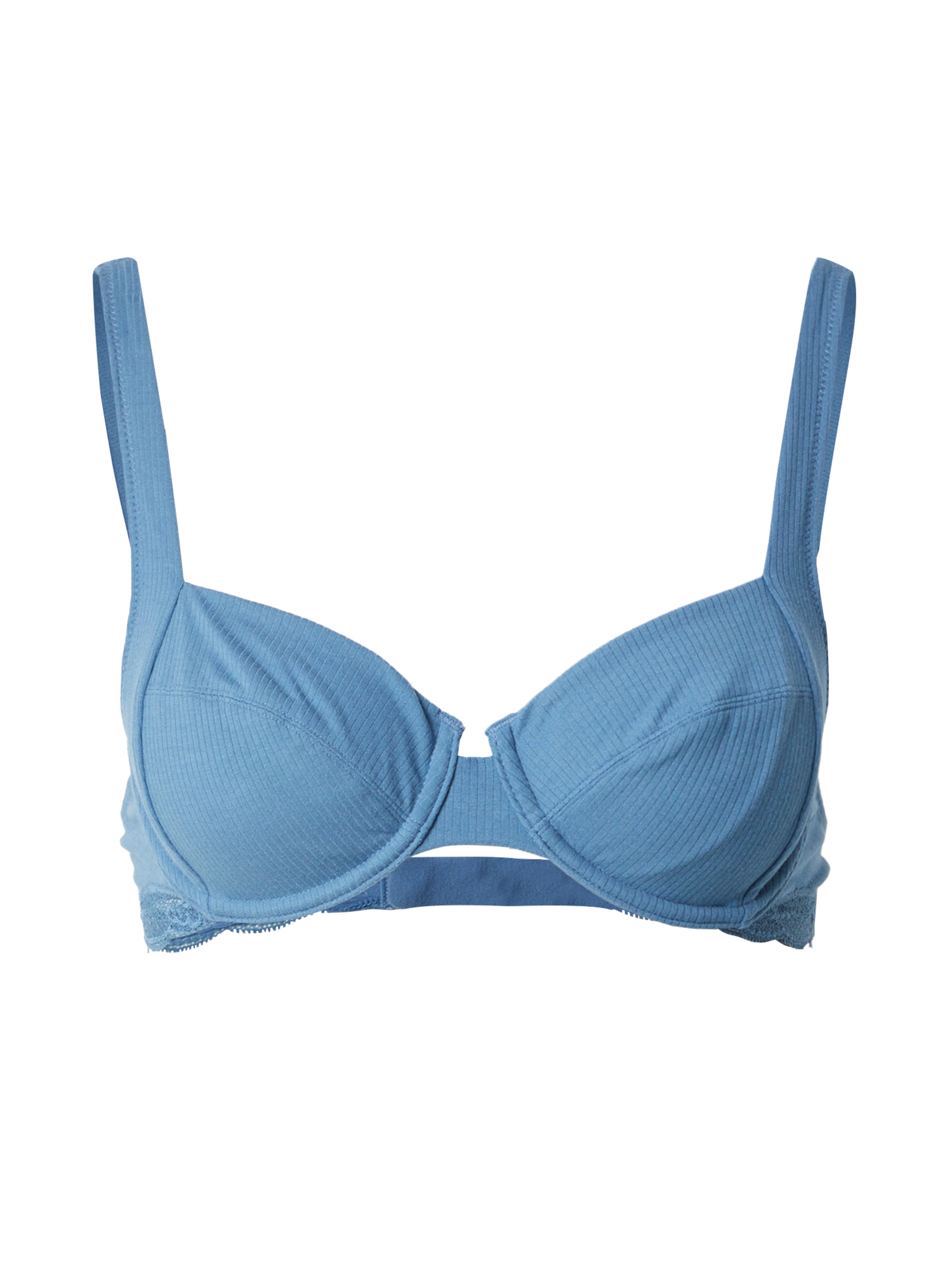 TRIUMPH Korzet Podprsenka - Modrá: predná strana