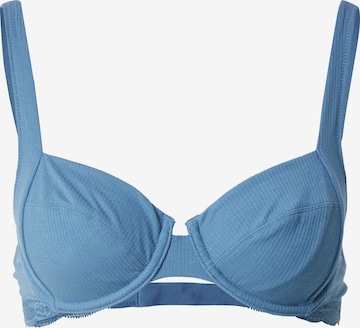 TRIUMPH Bustier Rintaliivi värissä sininen: etupuoli