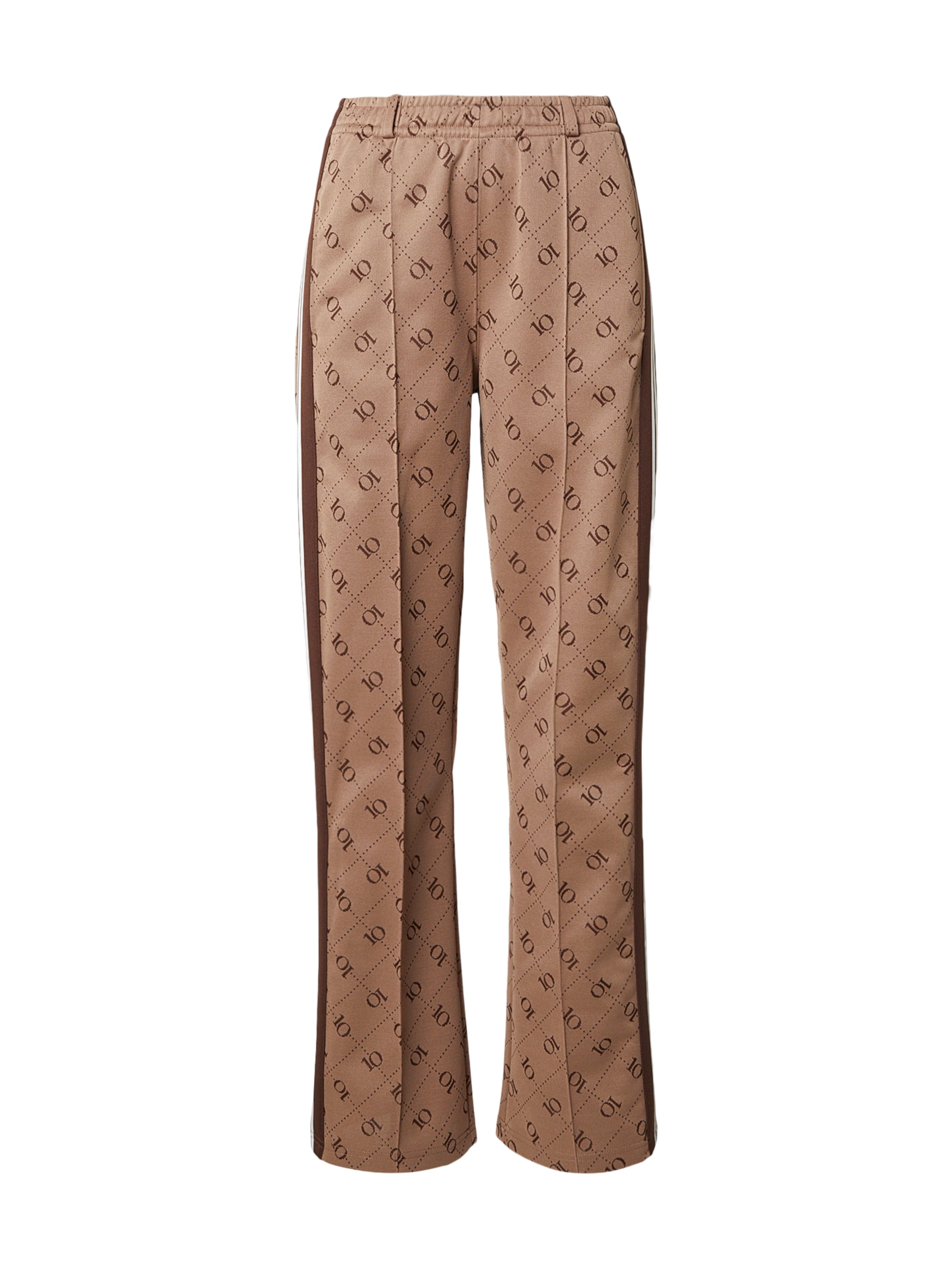 10Days Regular Trousers in Brown: front