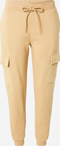 Urban Classics Cargobroek in Beige: voorkant