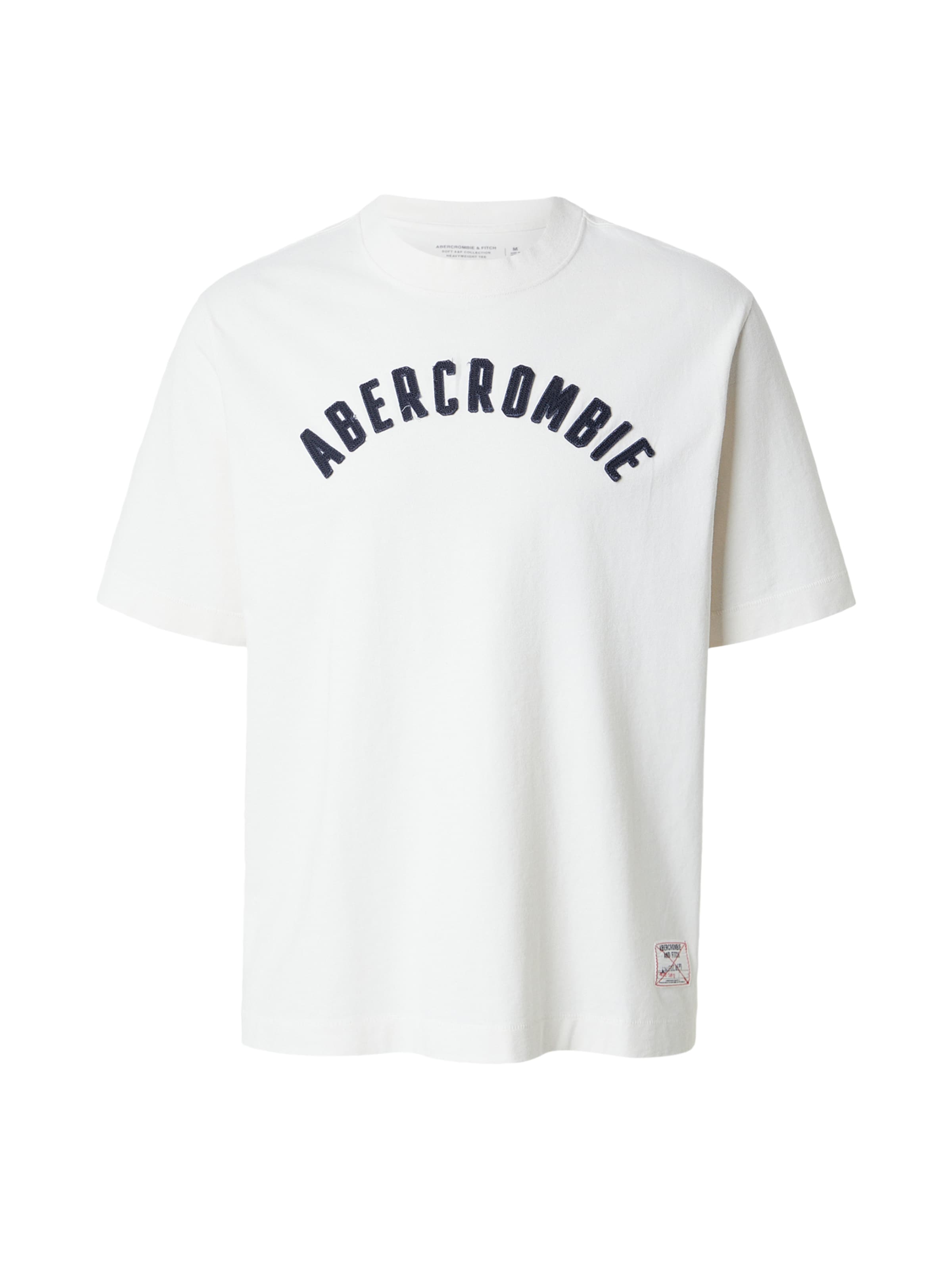 Abercrombie & Fitch - Camiseta en blanco: frente