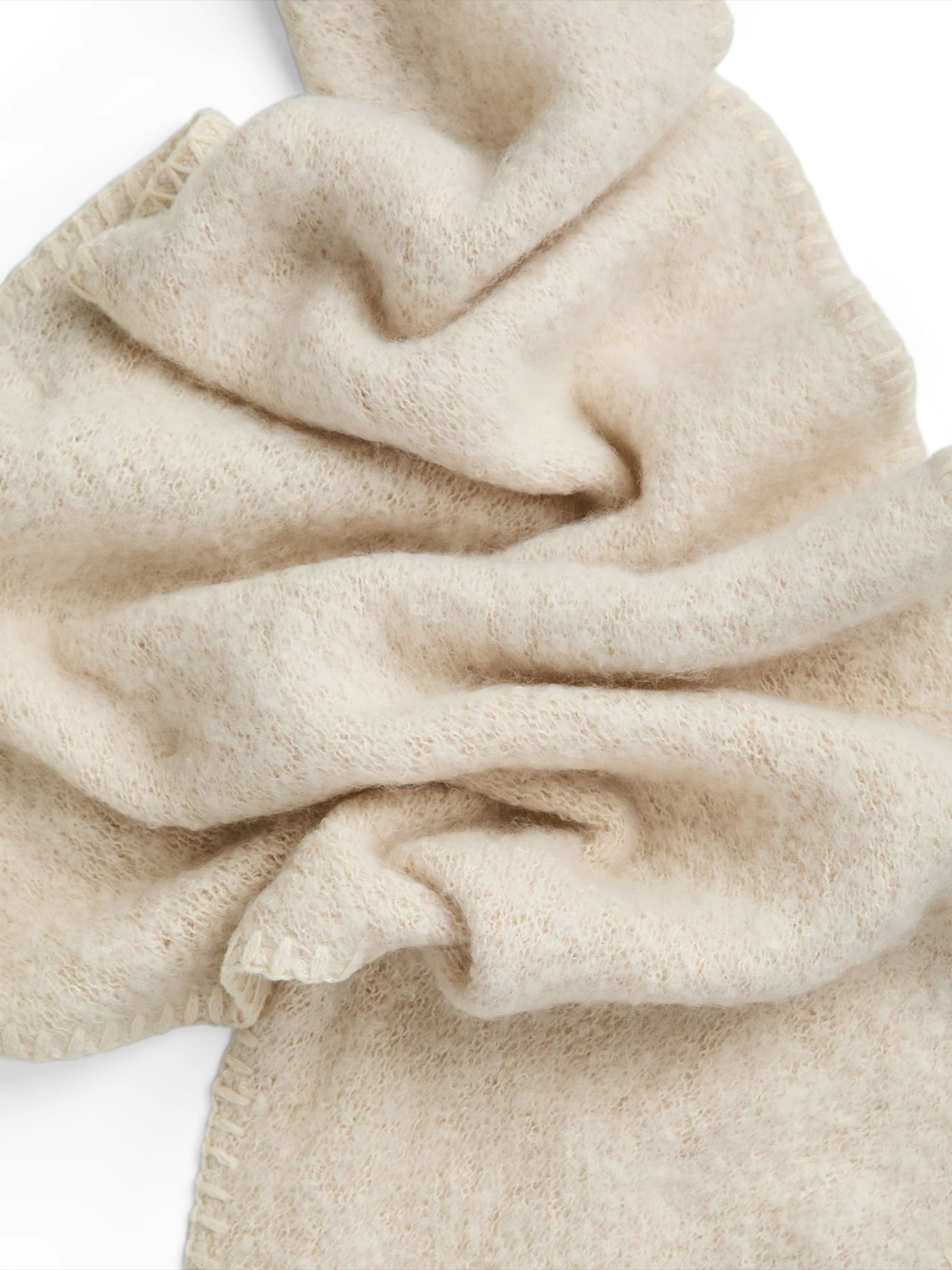 PIECES Scarf 'PCPYRON' in Beige