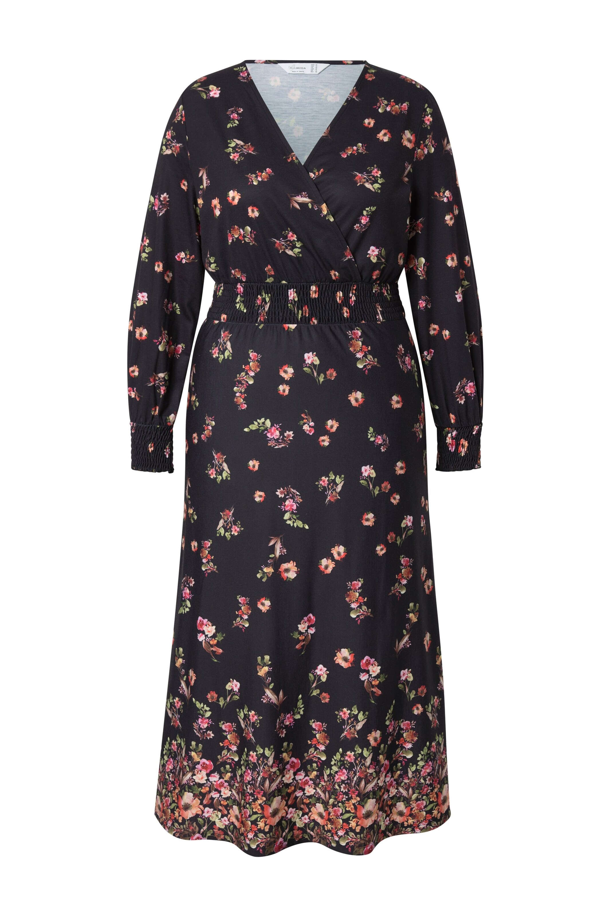 MIAMODA Jurk in Zwart: voorkant