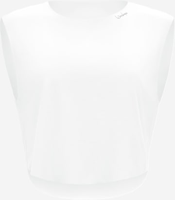 Winshape Sporttopp 'AET115LS' i vit: framsida