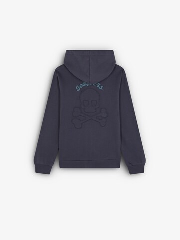 Scalpers Bluza rozpinana w kolorze niebieski