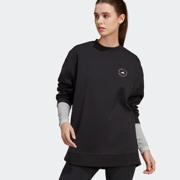 ADIDAS BY STELLA MCCARTNEY Sportsweatshirt in Schwarz