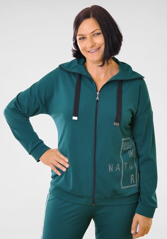 Navigazione Sweatvest in Blauw: voorkant