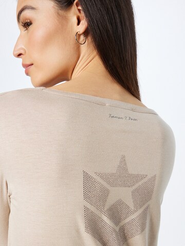 T-shirt 'Torina' FREEMAN T. PORTER en beige