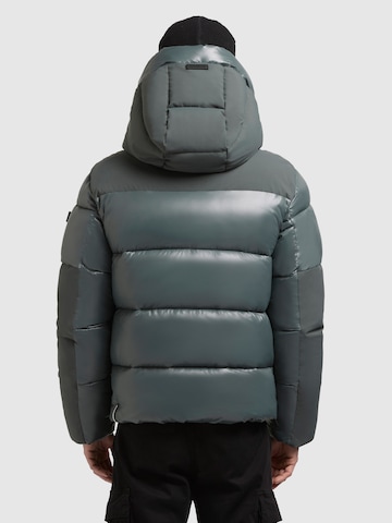 khujo Winter Jacket 'Alst' in Green