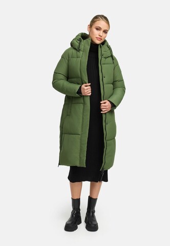 MARIKOO Winter coat 'Michikoo XVI' in Green