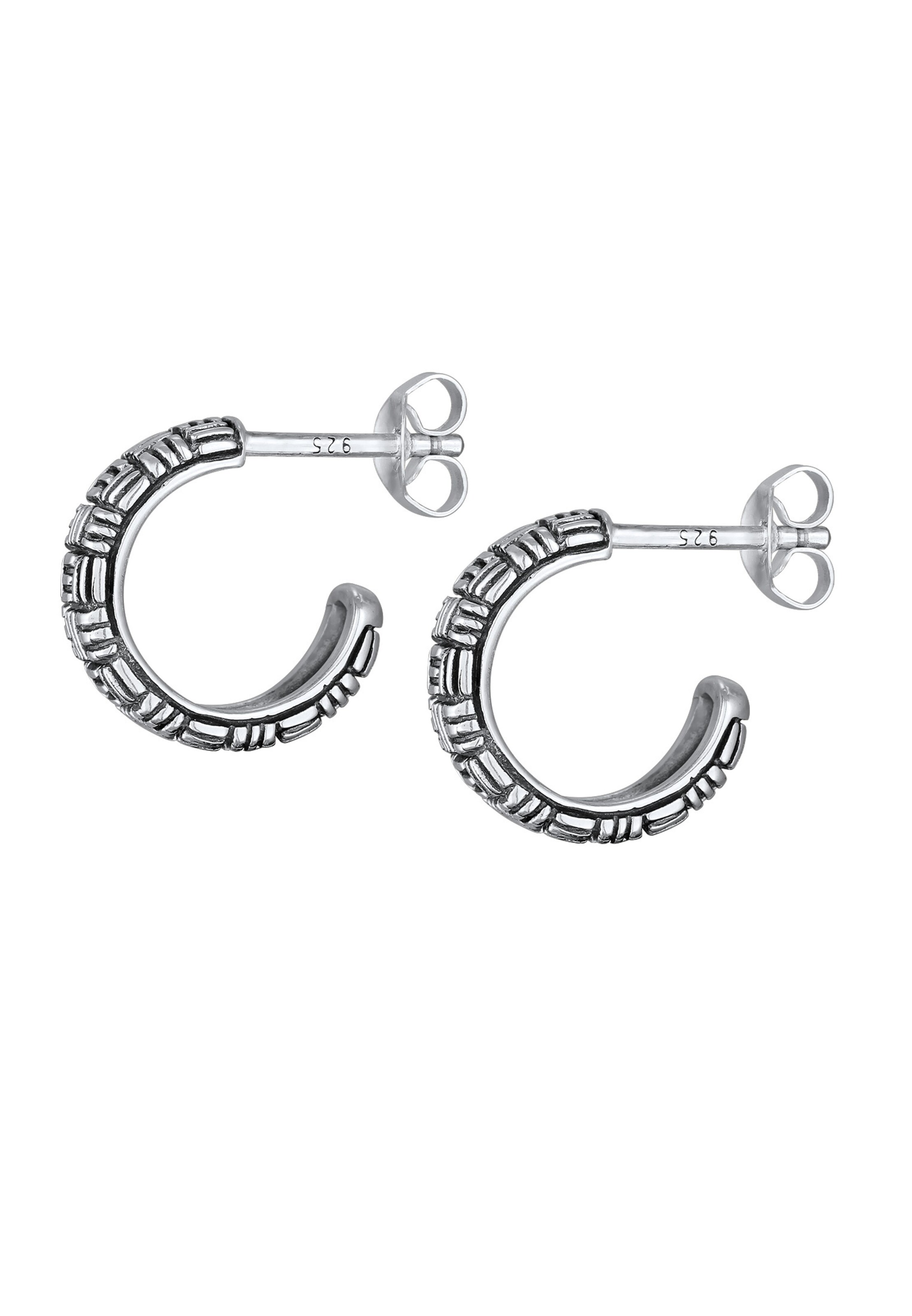 KUZZOI Oorbel in Zilver