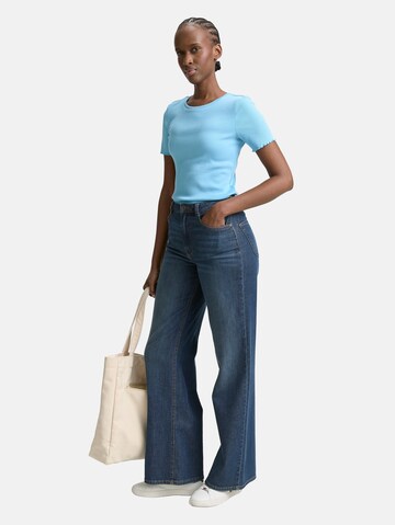 TOM TAILOR DENIM Shirt in Blauw