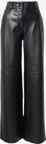 HUGO Red Regular Trousers 'Hugara' in Black: front