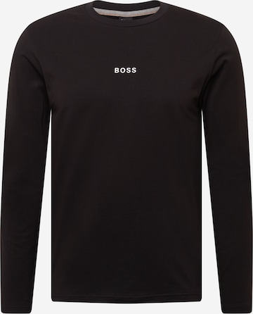 T-Shirt 'Chark' BOSS Orange en noir : devant