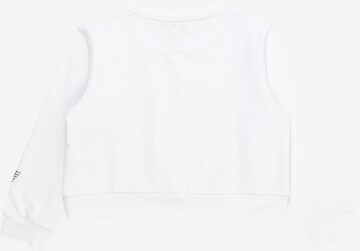 EA7 Emporio Armani Sweatshirt 'FELPA' in White