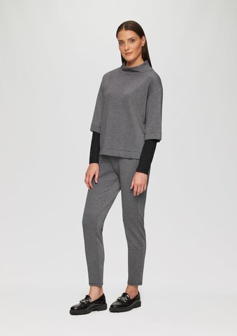 s.Oliver Sweatshirt in Schwarz