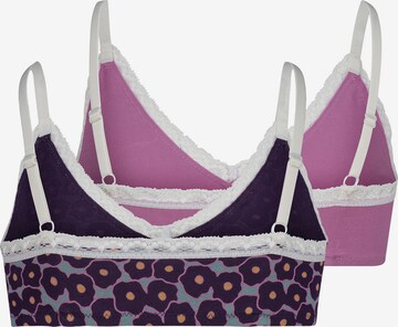 Skiny Bralette Bra in Purple