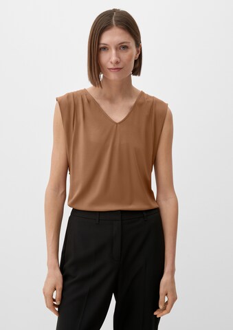 s.Oliver BLACK LABEL Shirts i brun: forside