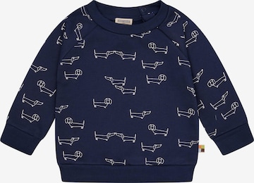 loud + proud Sweater 'Dackel' in Blue: front