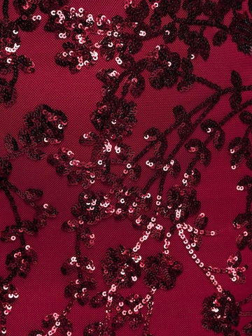 Robe de soirée Ombre en rouge