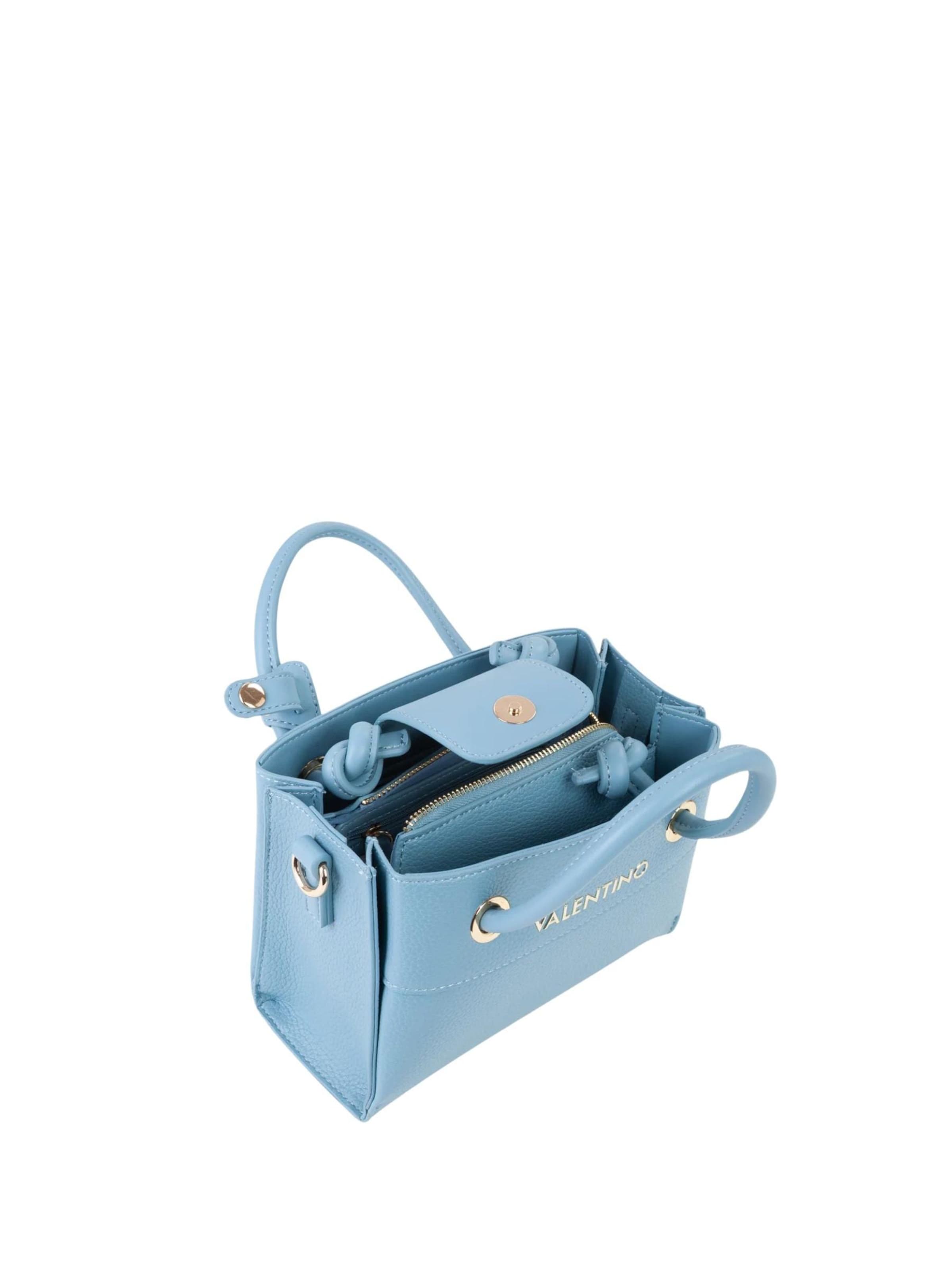 VALENTINO - Bolso de mano 'Sac Cabas Alexia Valentino VBS5A805 Avio' en azul