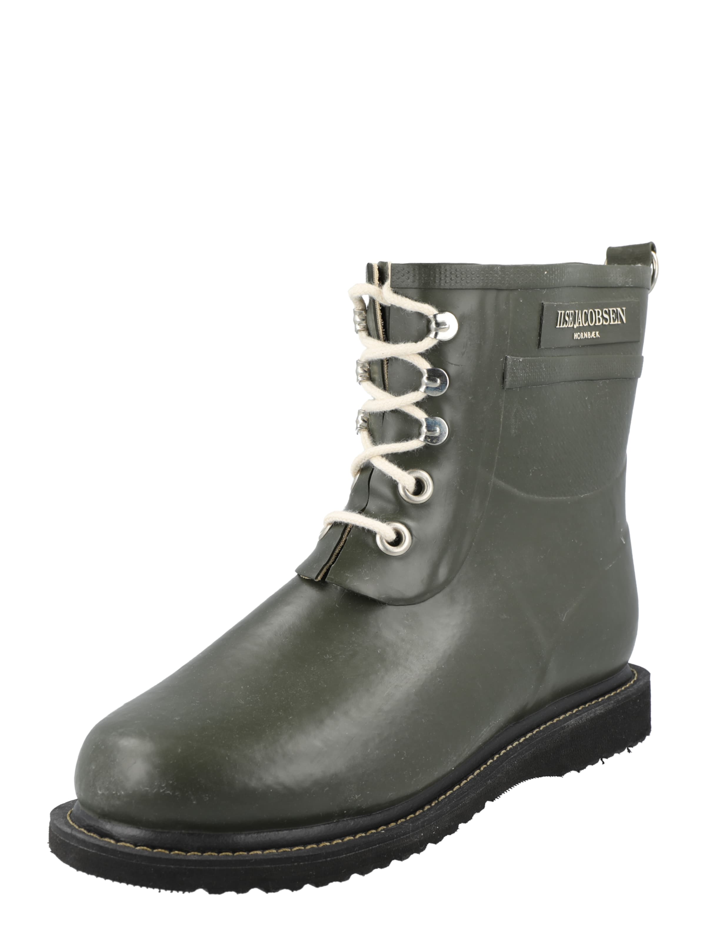 ILSE JACOBSEN Rubber boot in Green: front