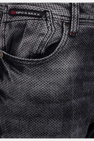 CIPO & BAXX Slimfit Jeans in Zwart