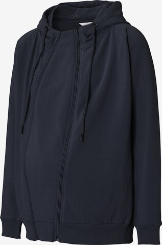 Noppies Zip-Up Hoodie 'Romee' in Blue: front