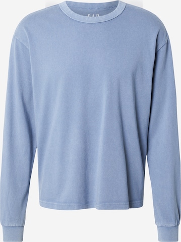 GAPMajica 'LS HVY CROP TEE' - plava boja: prednji dio