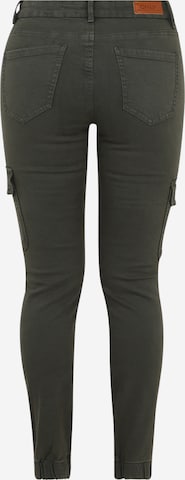 Coupe slim Pantalon cargo 'MISSOURI' Only Petite en vert